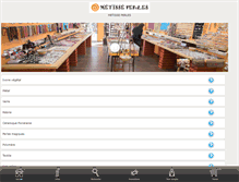 Tablet Screenshot of metisseperles.com
